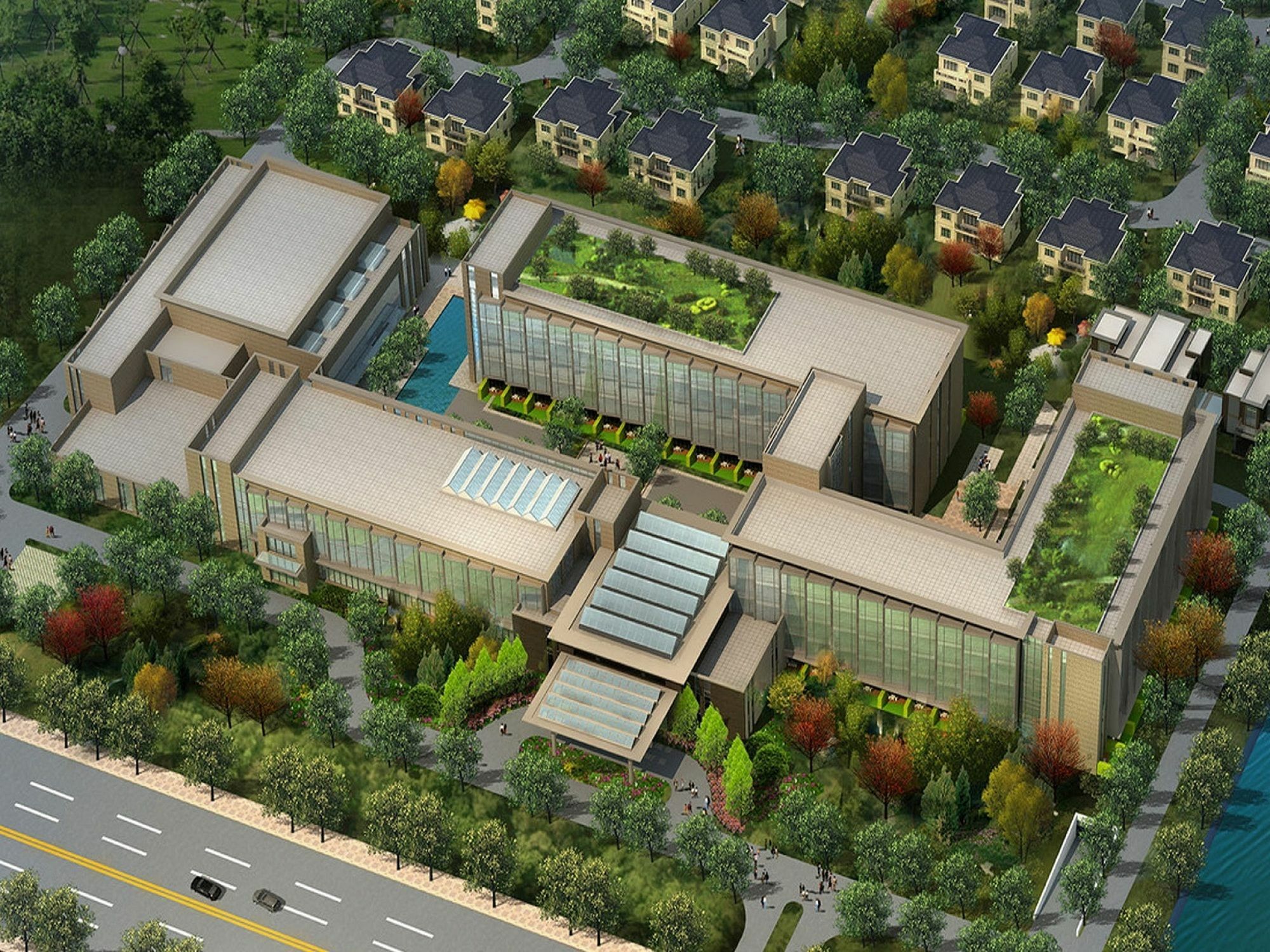 Sheraton Shanghai Chongming Hotel Kültér fotó